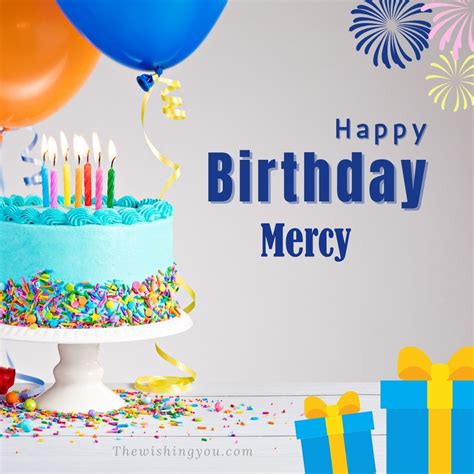 100 Hd Happy Birthday Mercy Cake Images And Shayari