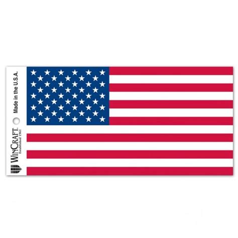 American Flag United States Bumper Sticker At Sticker Shoppe