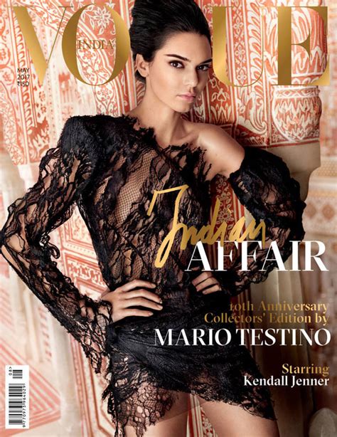 Kendall Jenner Faces Backlash Over Vogue India Cover Updated Fashionista