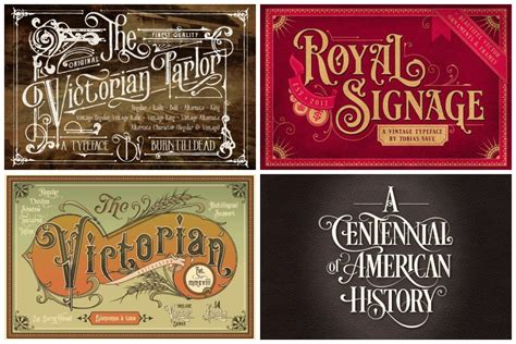 30 Charming Victorian Fonts To Bring Back The Beauty Of The 1800s
