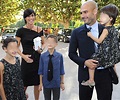 Su mujer y sus tres hijos, el mayor orgullo de Pep Guardiola