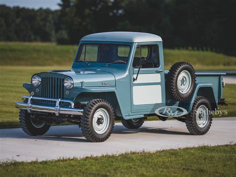 1948 Willys Jeep 4 Wheel Drive Pickup The Elkhart Collection Rm