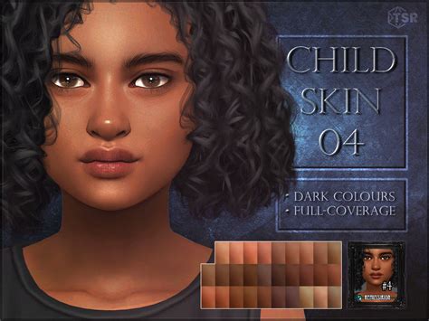 Remussirion Child Skin 04 Dark Colours Ts4 Emily Cc Finds