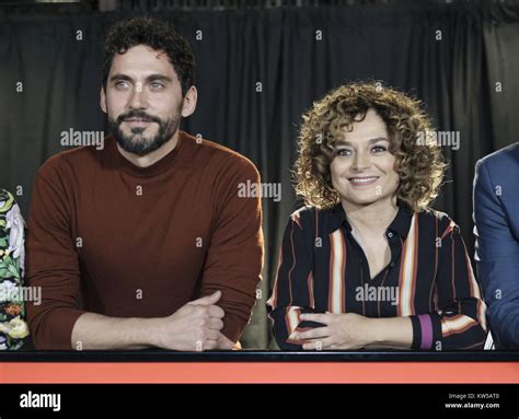 Tv Show Arde Madrid Photocall Featuring Anna Rodriguez Costa Paco