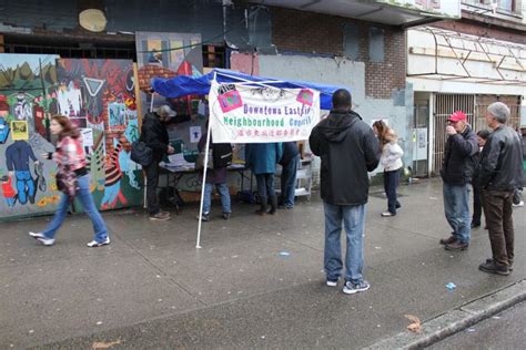 Downtown Eastside Neighborhood Council Hits The Streets Vancouver