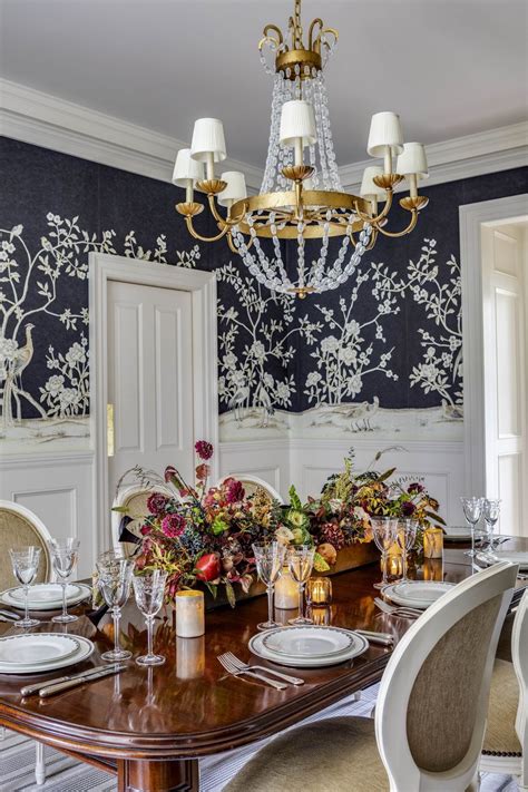 10 Dining Room With Wallpaper Ideas Dhomish
