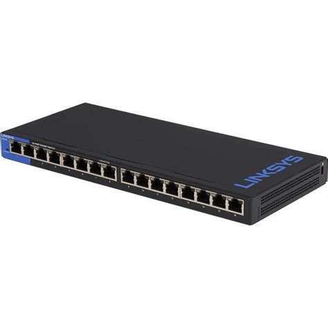 Why gigabit ethernet switch is needed for the home network? Linksys Business LGS116 16-Port Desktop Gigabit Ethernet ...