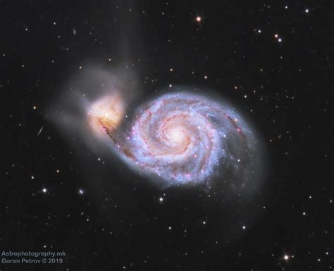 Whirlpool Galaxy M51 Astrophotography