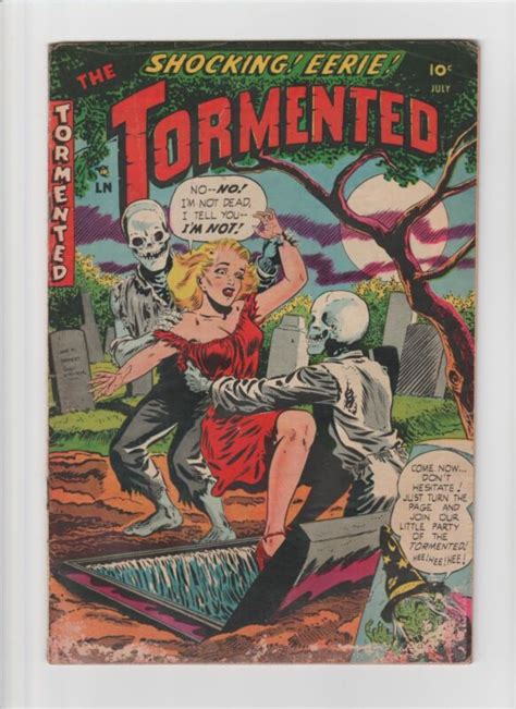 Period Comics On Twitter The Tormented July 1954 Vol 1 1