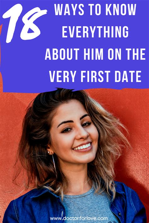18 Important Questions To Ask A Guy On A First Date To Know Him Better First Date Tips Dating