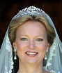 Dutch Laurel Wreath tiara wearing by Princess Carolina of Bourbon-Parma ...