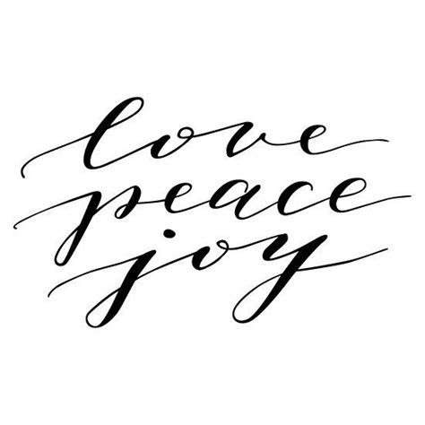 Love Peace Joy One Should Remind Oneself Daily With Inspirational