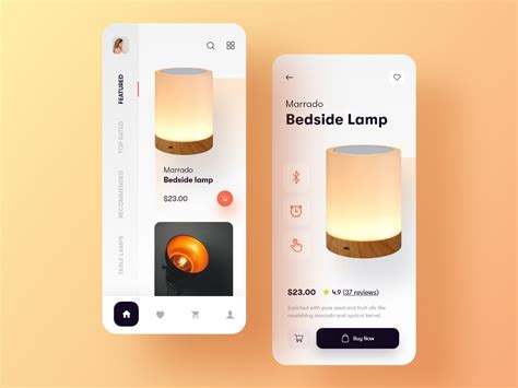 Lamp Store Ios App By Ahmed Manna For Unopie Design On Dribbble