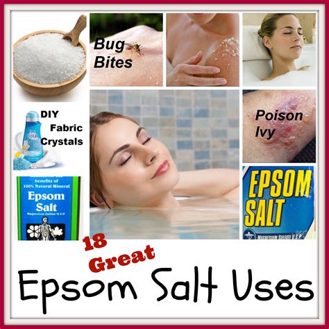 What Is Epsom Salt Used For F