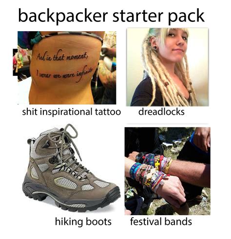 Backpacker Starter Pack Imgur