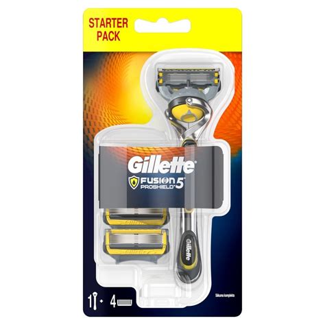 Gillette Fusion5 ProShield Maszynka do golenia dla mężczyzn + 3 Ostrza