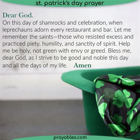 Prayer For St Patrick S Day Prayables