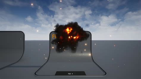 在特效创建的explosions All Vol3 虚幻引擎商城