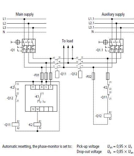 Transfer Switch Circuit Diagram