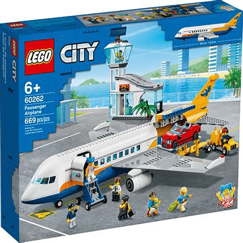 Lego City Airport Passenger Airplane And Terminal Toy 60262 Toys And