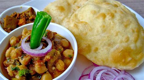 The combination of 'chickpea curry' and 'fried flatbreads' is known as chole bhature aka chana bhatura is a very famous punjabi dish. Chole Bhature | Indian | Indian-Punjabi