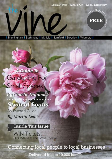 The Vine Magazine Luton April May 2016 Magazine