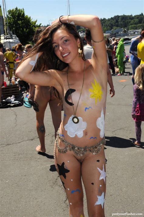 Fremont Solstice Girl Naked And Nude In Public Pictures