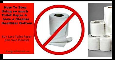 How To Stop Using So Much Toilet Paper