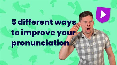 5 Different Ways To Improve Your Pronunciation Learn English With Cambridge Youtube