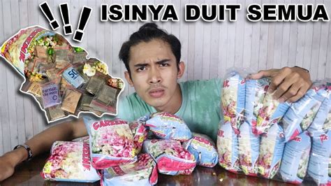 Banjir Hadiah Beli Ciki Pack Isinya Duit Semua Awto Kayaaa