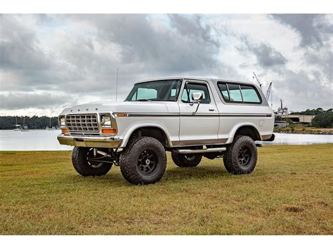 White 1979 Ford Bronco For Sale Located In Pensacola Florida 34000
