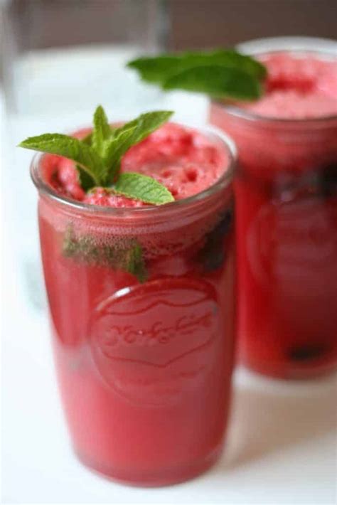 Watermelon Berry Mojito Blender Happy