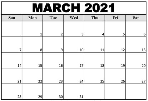 When is the next full moon? Calendar March 2021 Free Printable | Free Printable ...