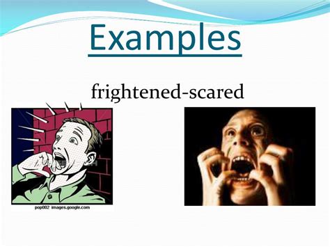 Scared Synonym