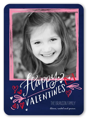 Fantastic Frame 5x7 Valentines Day Cards Shutterfly