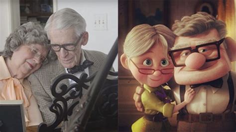 Grandparents Recreate Moving Scene From Disneys Up For 60th Wedding