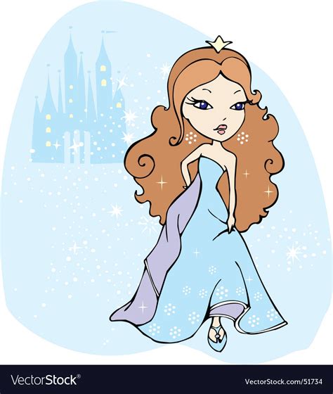 Princess Vector Art Download Posing Vectors 51734