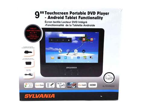 Sylvania Sltdvd9220 9 Android Tablet W Integrated Portable Dvd Player