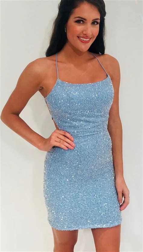 Tight Grey Short Homecoming Dress With Lace Up Back Homecoming