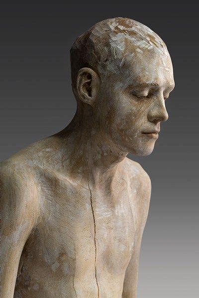 Esculturas De Madeira Hiper Realistas Figurative Sculpture Human