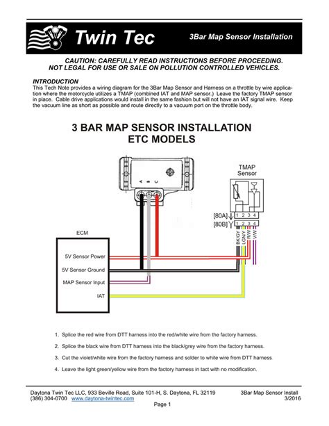 A Comprehensive Guide To Map Sensor Wiring Diagram Moo Wiring