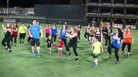 Juicy Wiggle By Redfoo Zumba Fitness Choreography In El Paso Chihuahuas