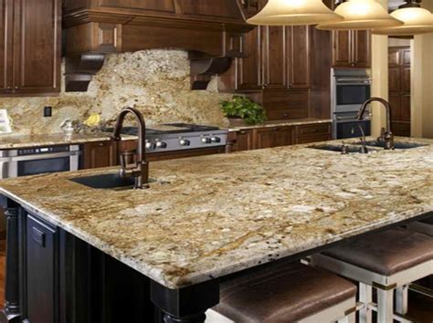 It is ok to use with white cabinet but you might need extra help for that. Venetian Gold Granite Kitchen Pictures | New Venetian Gold ...