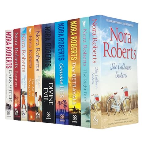 Nora Roberts 10 Books Collection Set Sistersrightbetryalsgenuine