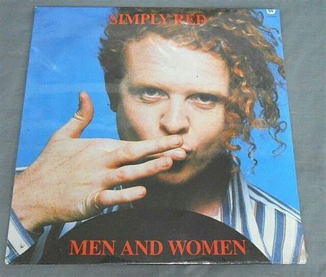 Simply Red Men And Women 1987 Mexican Lp Still Sealed Cut Out Pop