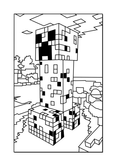 Minecraft Coloring Pages Steve Diamond Armor At Getcolorings Com Free