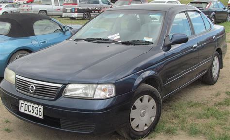 File2003 Nissan Sunny Facelift Japan Wikimedia Commons