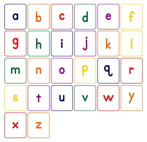 Printable Alphabet Cards Upper And Lowercase Printable Word Searches