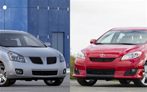 Pontiac Vibe And Toyota Matrix Are They The Same Car Otogo
