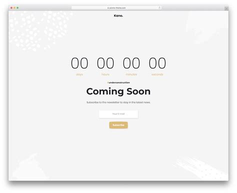 20 Best Responsive Coming Soon Page Templates 2022 Colorlib